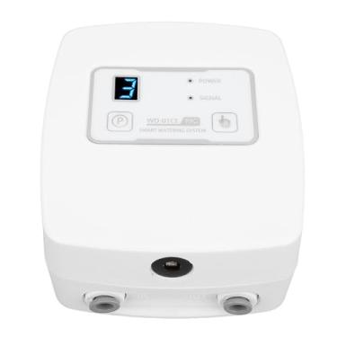 Imagem de Kit Completo de Irrigação por Gotejamento, Temporizador Remoto Móvel Inteligente e Interruptor de Controle, Controle de Telefone Sem Fio Ajustável DC12V, de Rega Automático para