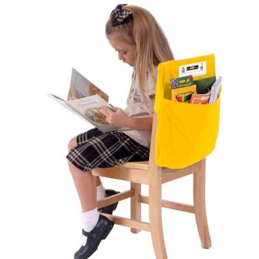 Imagem de (yellow) - Seat Sack 40112 Storage Pocket, Grade Pre K, 30cm Size, Small, Yellow