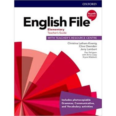 Imagem de English File Elementary Teachers Guide With Teachers Resource Centre   4Th Ed
