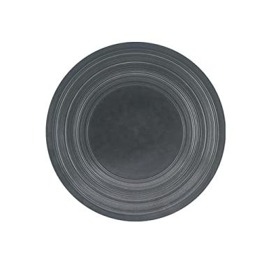 Imagem de SUNESA Prato de serviço prato de jantar redondo plano de cerâmica 30,5 cm grande porcelana restaurante bife pratos de jantar casa criativo prato de frutas ocidental micro-ondas lava-louças pratos