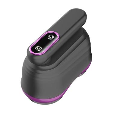 Imagem de Barbeador de suéter, removedor de fiapos elétrico de cabeça dupla recarregável - suprimentos domésticos para uso diário, tapete, linho, lavanderia, inverno, estofamento, cama, lã, sapatos, móveis