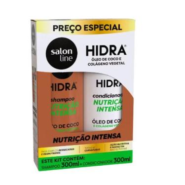 Imagem de Kit Salon Line Shampoo e Condicionador Hidra Nutrição Intensa 300ml