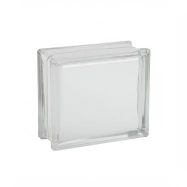 Imagem de Tijolo de Vidro 19 x 19 x 8 CM Branco Jateado 10 Unidades  Tradestar