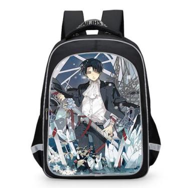 Imagem de Mochila escolar Attacks Ons Titans para crianças - yiweisai