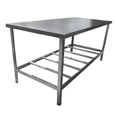Imagem de Mesa de Manipulação Inox Cefaz 190x90cm Msi-10
