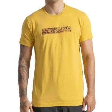 Imagem de Camiseta Silk Mc Píer Hang Loose, Cor: Amarelo Ref: Hlts010218 - Hang