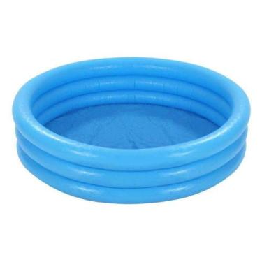 Imagem de Piscina Inflável 132 Litros Redonda Infantil Azul Bebê Intex