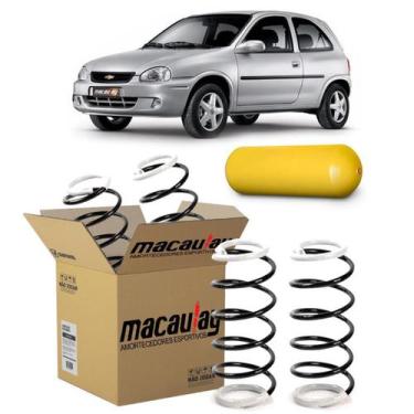 Imagem de Par De Molas Gnv Traseira Gm Corsa Frente Montana - Macaulay