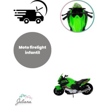 Imagem de Moto FireLight Infantil - Bs Toys