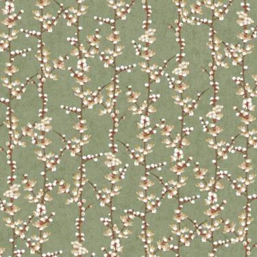 Imagem de Papel De Parede Hana Floral Verde 1904-4