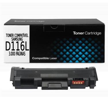 Imagem de Toner D116L D116 Compatível Para Laserjet M2885 SL2826 SL2675F 3.000 P