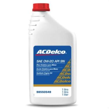 Imagem de Óleo sintético motor SAE 0W20 API SN ACDelco 98550549