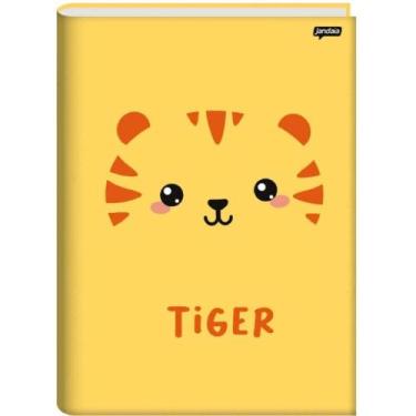 Imagem de Caderno Brochura Capa Dura Universitário Cute Animals 80 Folhas JANDAI