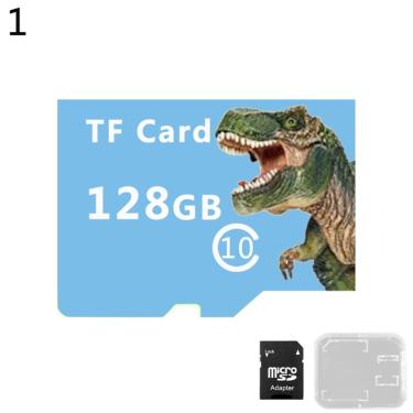 Imagem de Dinosaur 128/256 / 512GB Micro SD TF Cartão De Memória Flash Armazenamento De Arquivos Para Câmera MP4