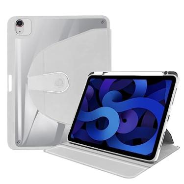 Imagem de Capa para tablet Capa compatível com iPad Pro 12.9 2020, suporte giratório de 360°, cap...