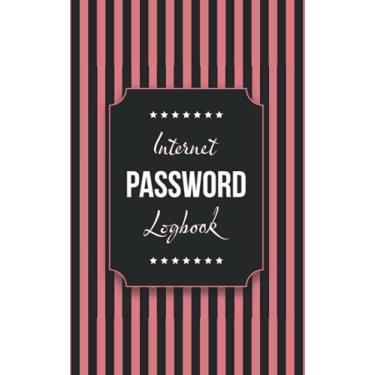 Imagem de Password Logbook: Internet Address and Password Notebook for Computer & Website Logins, Small Pink Vintage Style, Size (5 x 8 Inch), 140 Pages, 520 Passwords | Password Book
