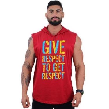 Imagem de Regata Longline com Touca Masculina MXD Conceito Give Respect-Masculino