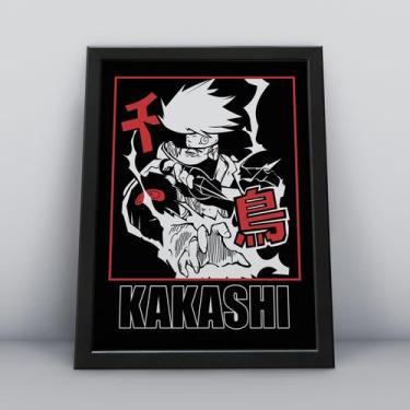 Imagem de Quadros Decorativa de Parede para quarto e sala tema Akatsuki Naruto S