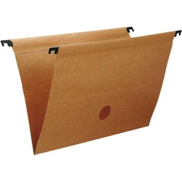 Imagem de Pasta Suspensa Dellokraft Haste Plástica - Pacote com 50