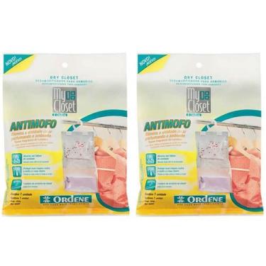 Imagem de Kit 2 Anti Mofo Desumidificador Para Armários com Gancho Lavanda My Cl