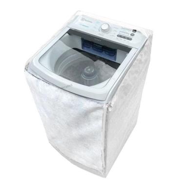 Imagem de Capa Maquina de Lavar Electrolux LED 13kg e 14kg Ziper Branca - VIP CA