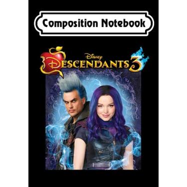Imagem de Composition Notebook: Disneeyy Descendantss 3 Hades Blood, Journal 6 x 9, 100 Page Blank Lined Paperback Journal/Notebook