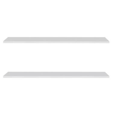 Imagem de Prateleira Flutuante de Quarto Infantil Kit 2 Suporte Invisível 68cm Y