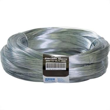 Imagem de Arame Galvanizado Morlan Numero 22 0,71Mm 1Kg 1027
