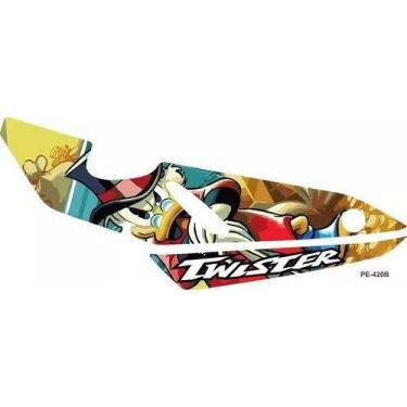 Imagem de Adesivo Twister Protetor Escapamento Tio Patinhas - Resitank