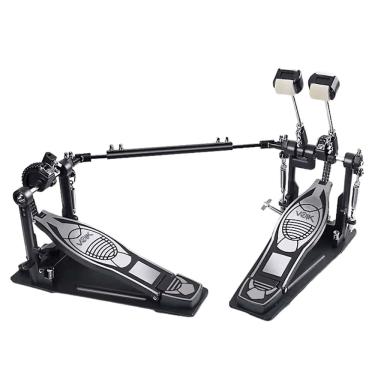 Imagem de Pedal De Bumbo Duplo Para Bateria Voik VPB-100