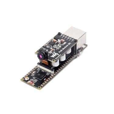 Imagem de waveshare Placa De Desenvolvimento Esp32-S3 Eth, Porta Ethernet Rj45 De 10/100 Mbps, Suporte A Wi-Fi E Bt, Processador Dual Core De 240 Mhz, Porta Tipo C Integrada E Slot Para Cartão Tf, Câmera Ov26