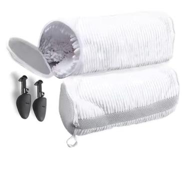 Imagem de Stuzos Bolsa para máquina de lavar sapatos, acessórios de viagem, bolsas de sapatos, adicione suporte ajustável para sapatos como bônus, bolsa de roupa para sapatos, bolsa de sapato de alta