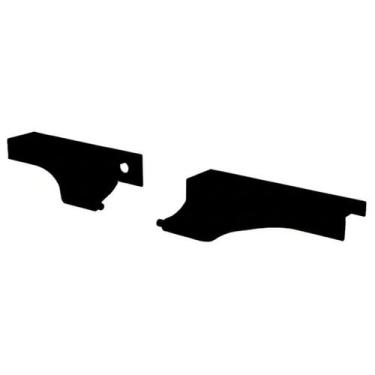 Imagem de Ponteira PE407S7015 para 15mm Puxador RM-407 Facetato Safira Preto Rom