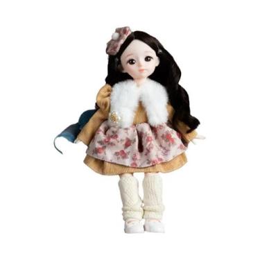 Imagem de Conjunto Completo De Bonecas BJD De Anime De 30cm Para Meninas Com Olh