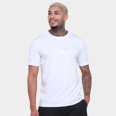 Imagem de Camiseta New Era X-Metal Masculina, Branco, M