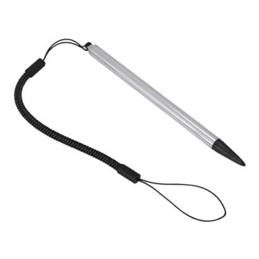 Imagem de Zyyini Caneta Resistiva Caneta Conveniente de Tela para Pda POS Navigator, Corda de Mola, Adequada para Tablet para Celular MP4 Board Dispositivo da Placa (Prata)
