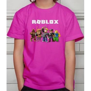 Imagem de Camiseta Camisa Infantil Juvenil Gamer Roblo ox Menino Menina 100% Alg
