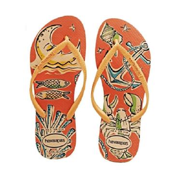 Imagem de Sandália Havaianas Slim Super Fresh - Pêssego-Feminino