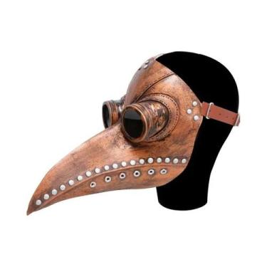 Imagem de Fantasia De Cosplay De Doutor Da Peste Steampunk Com Máscara De Pássar