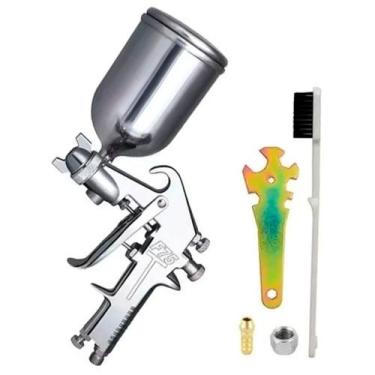 Imagem de Pistola F-75 Pintura Tinta Gravidade 350ml Hvlp Bico 1.5mm - LOTUS