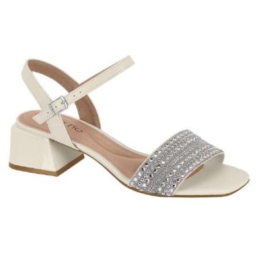 Imagem de Sandalia beira rio salto bloco ref 8423.232.10054 feminino, 35, Branco