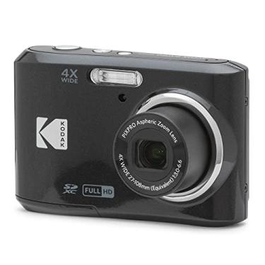 Imagem de KODAK Câmera digital PIXPRO Zoom FZ45-BK de 16 MP com zoom óptico de 4X, ângulo amplo d...