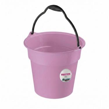 Imagem de Balde Plástico 8 Litros Para Limpeza Casa Lavanderia SR610R Sanremo -,
