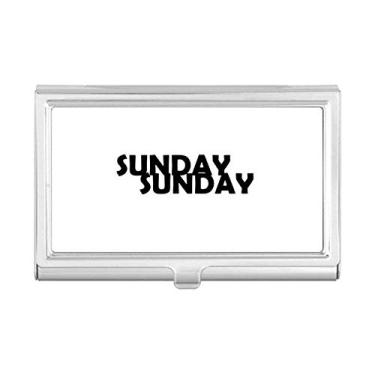 Imagem de Carteira elegante com porta-cartões de visita de domingo