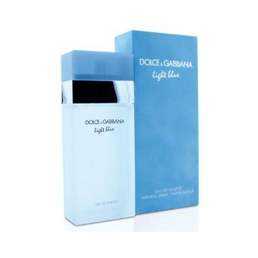 Imagem de D & G Light Blue da Dolce & Gabbana para mulheres. Eau De Toilette Spray 100 ml