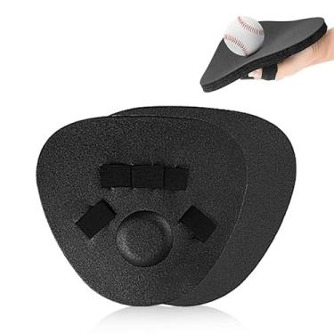 Imagem de JSHshield Infield Batting Luva de Treinamento de Beisebol, Espuma Fielding Trainer Luvas de Campo para Mãos Rápidas Prática de Treinamento de Rebatidas Duas Mãos Acessórios de Tamanho Único