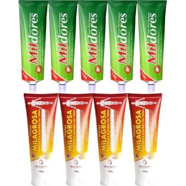Imagem de Kit 5 Creme Mil Dores 100G + 4 Pomada Massageadora Milagrosa - Bio Ins