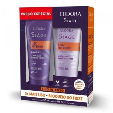 Imagem de Kit Eudora Siàge Liso Intenso: Shampoo 250ml + Condicionador 125ml - E