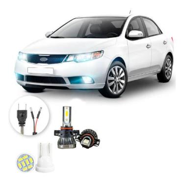 Imagem de Ultra Led Nano 22000lm Kia Cerato 2009-2013 Farol Milha - LUXLED y3, B