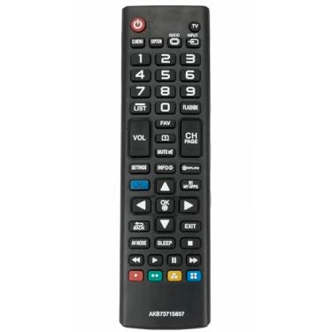 Imagem de Beyution AKB73715607 Controle remoto de substituição compatível com LG TV 50LA6200 42LN5750 60LN6150 32LN5700 50LA6970 42LA6650 47LA6650 55LA6650 47LN5700 50LA69 00 50LA6650 47LN5750 50LN5750 42LN5700
